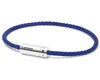 bracelet câble nato bleu royal le 7g